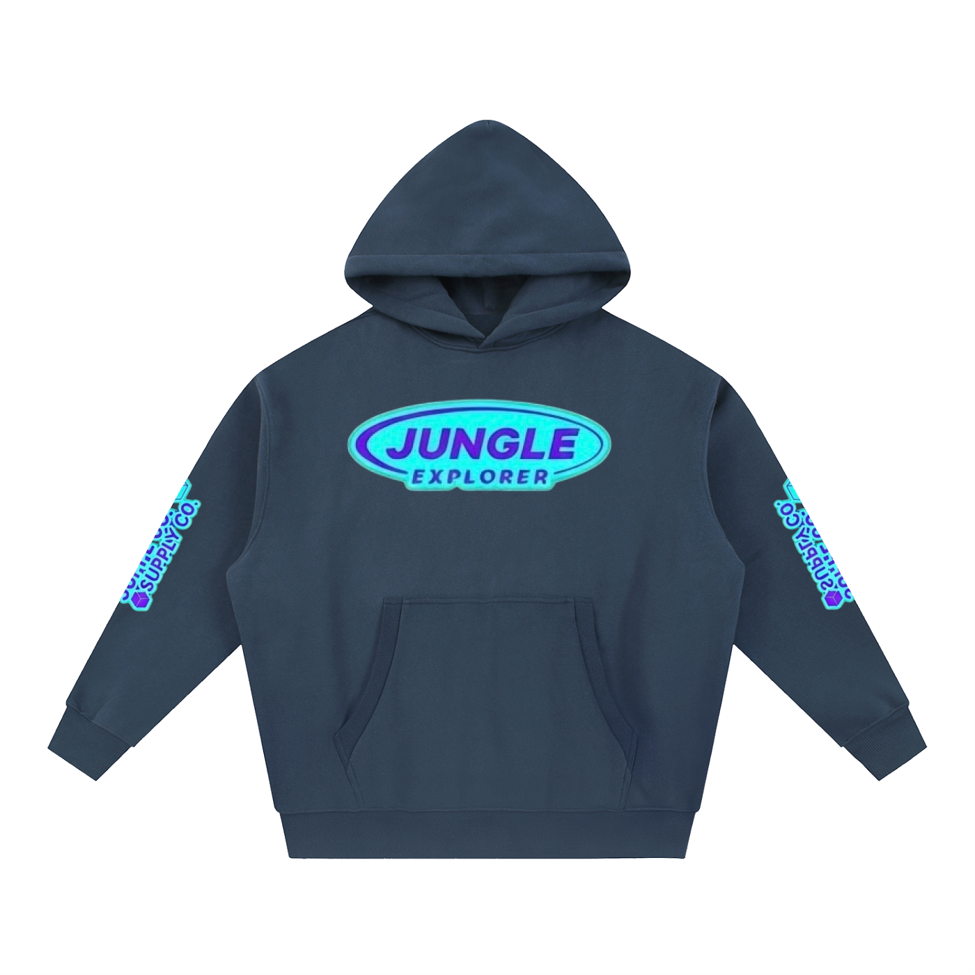 Essential Oversized Boxy Fit Fleece Hoodie