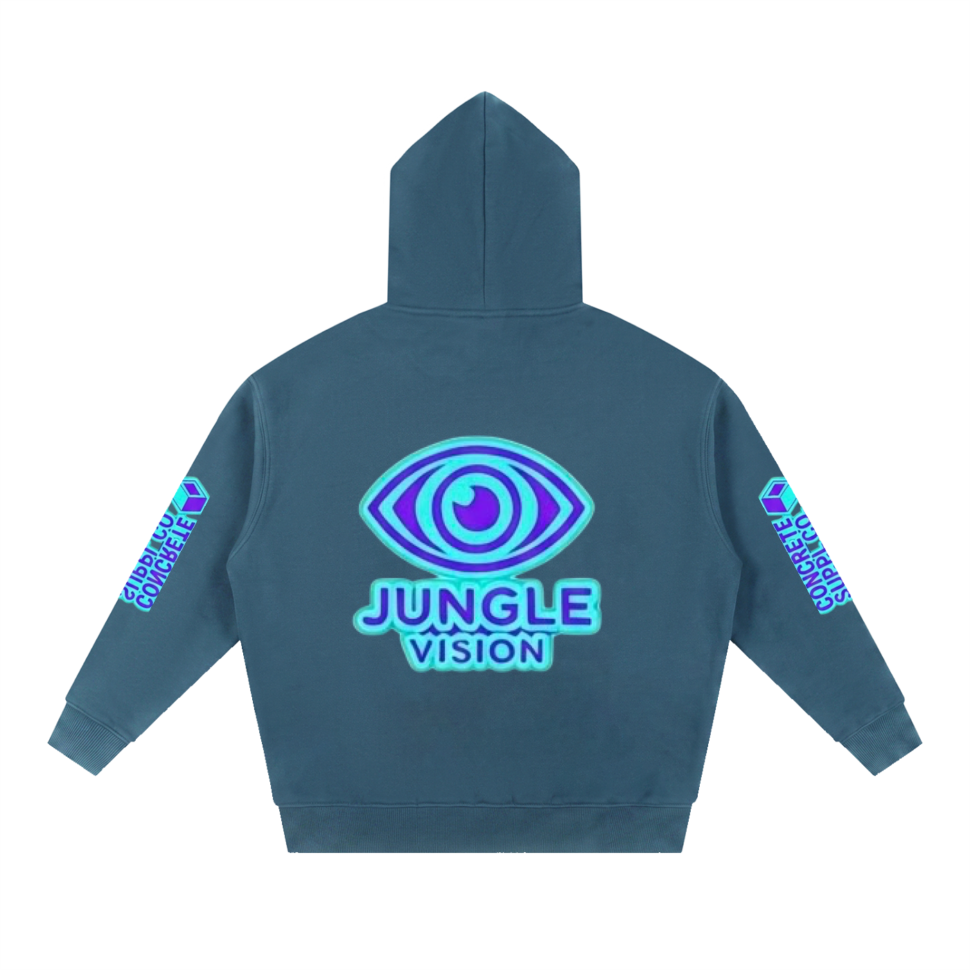 Essential Oversized Boxy Fit Fleece Hoodie
