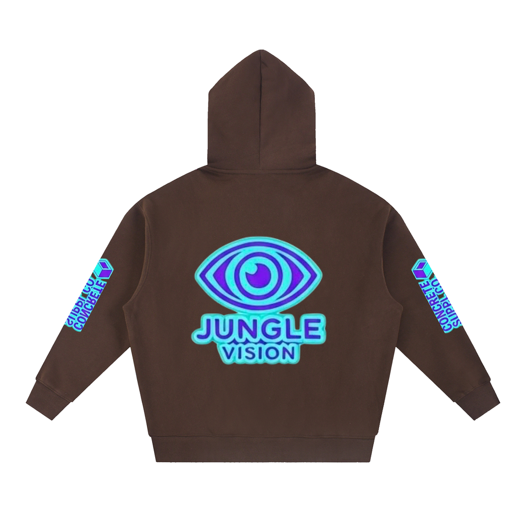 Essential Oversized Boxy Fit Fleece Hoodie