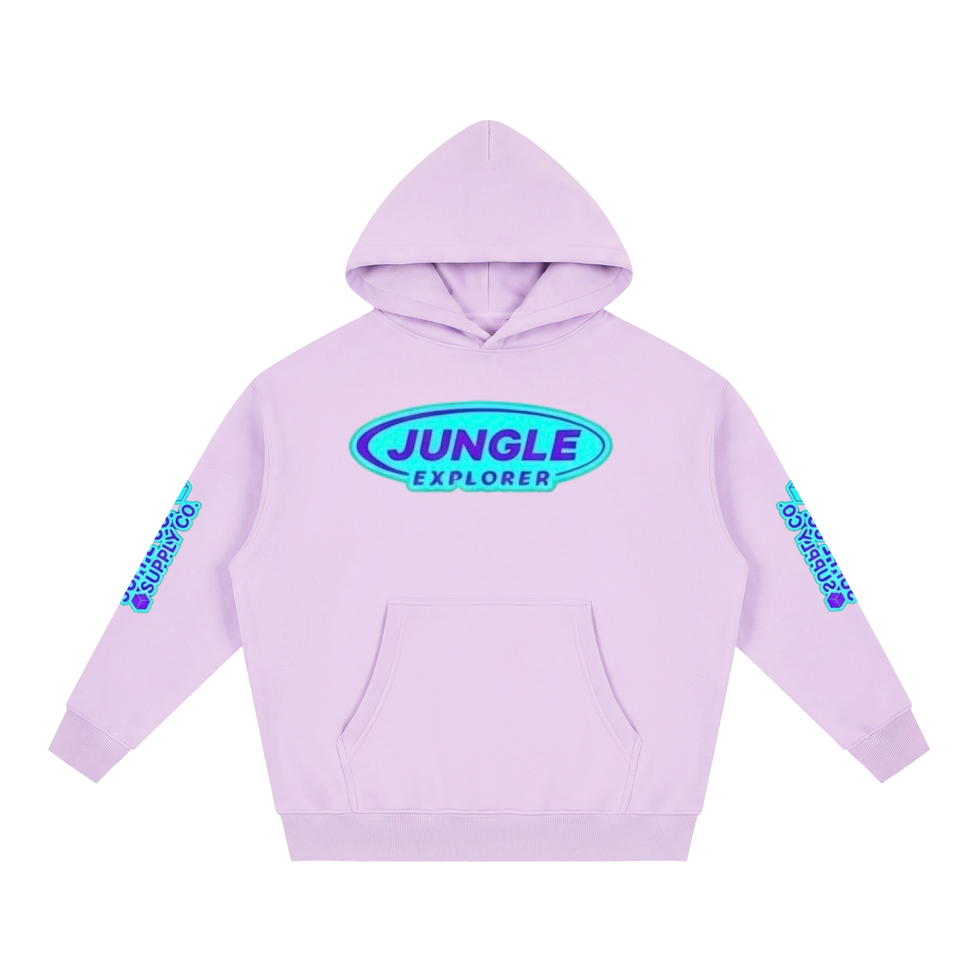 Essential Oversized Boxy Fit Fleece Hoodie