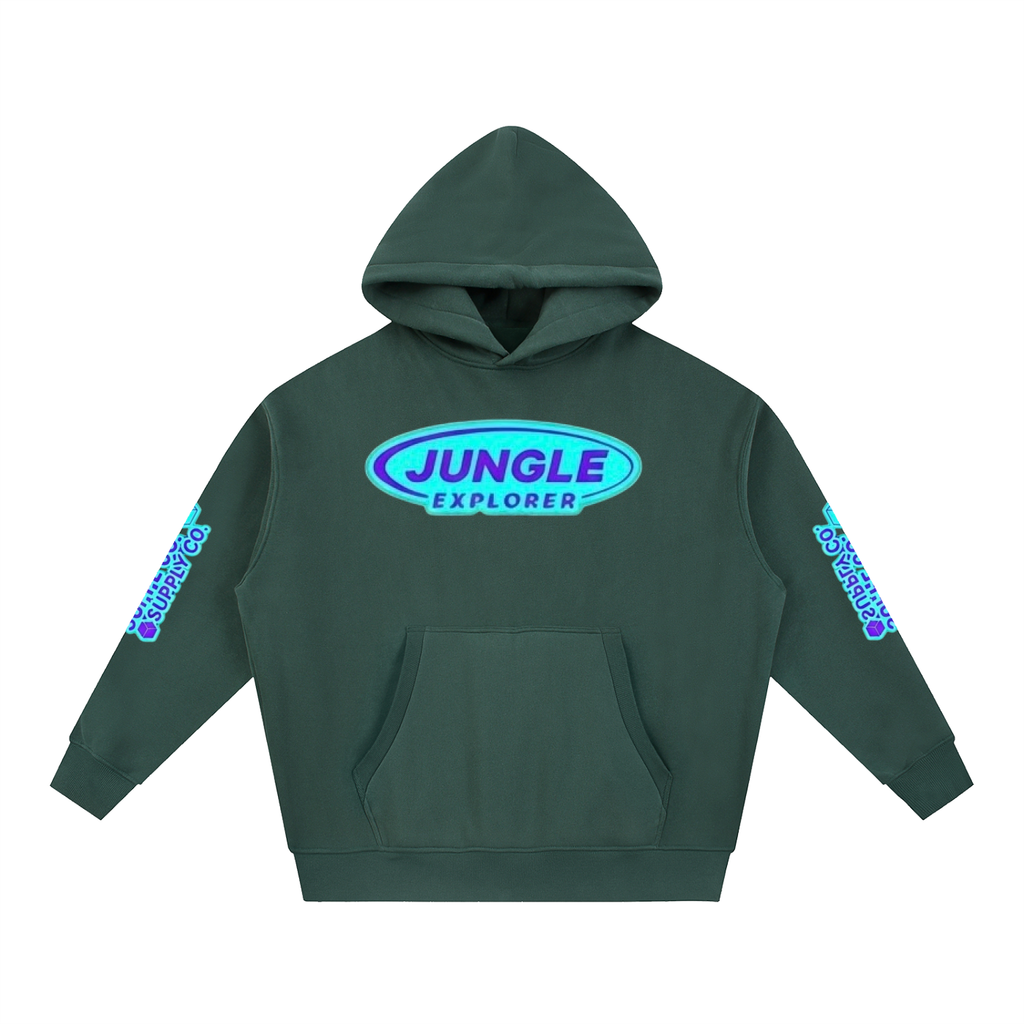 Essential Oversized Boxy Fit Fleece Hoodie