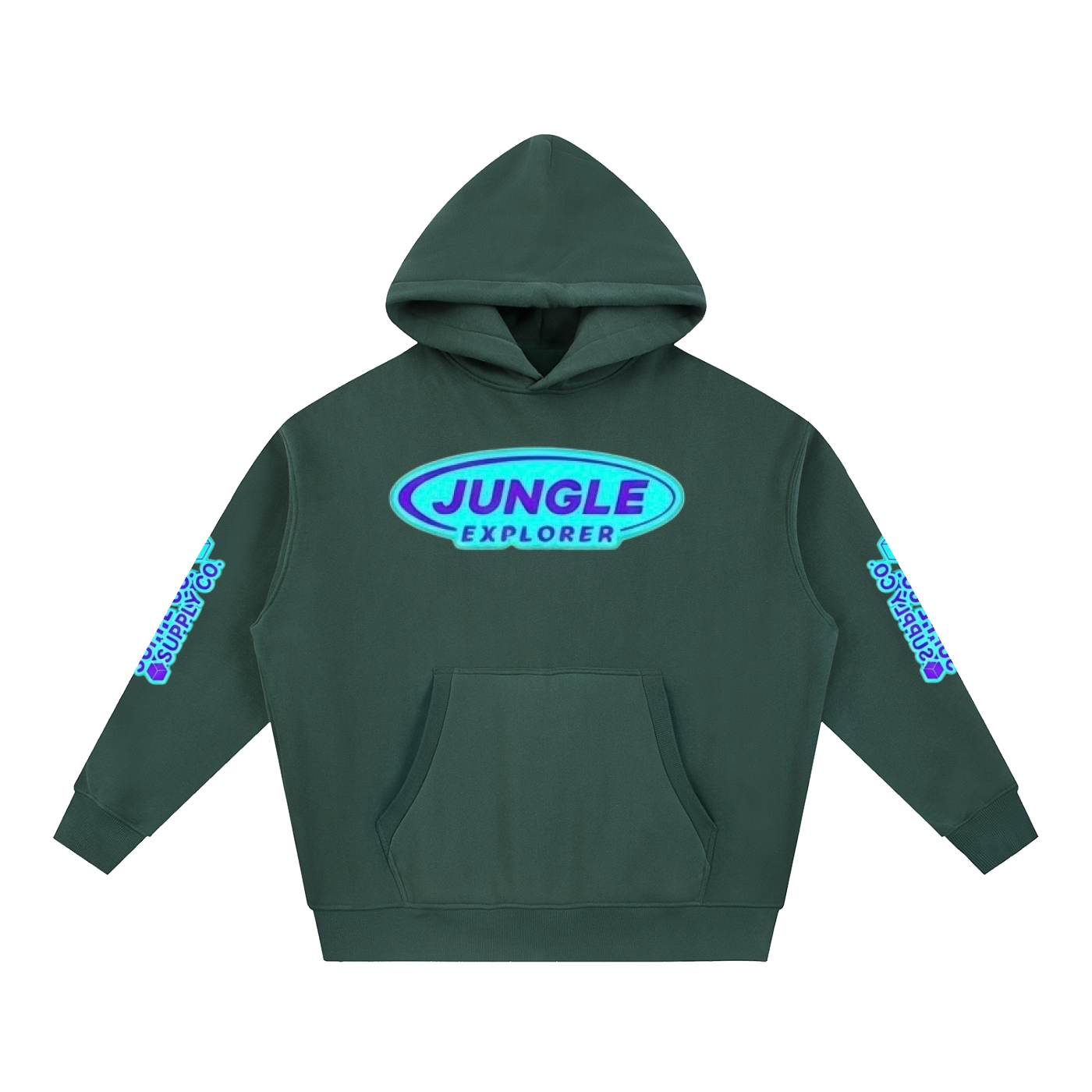 Essential Oversized Boxy Fit Fleece Hoodie