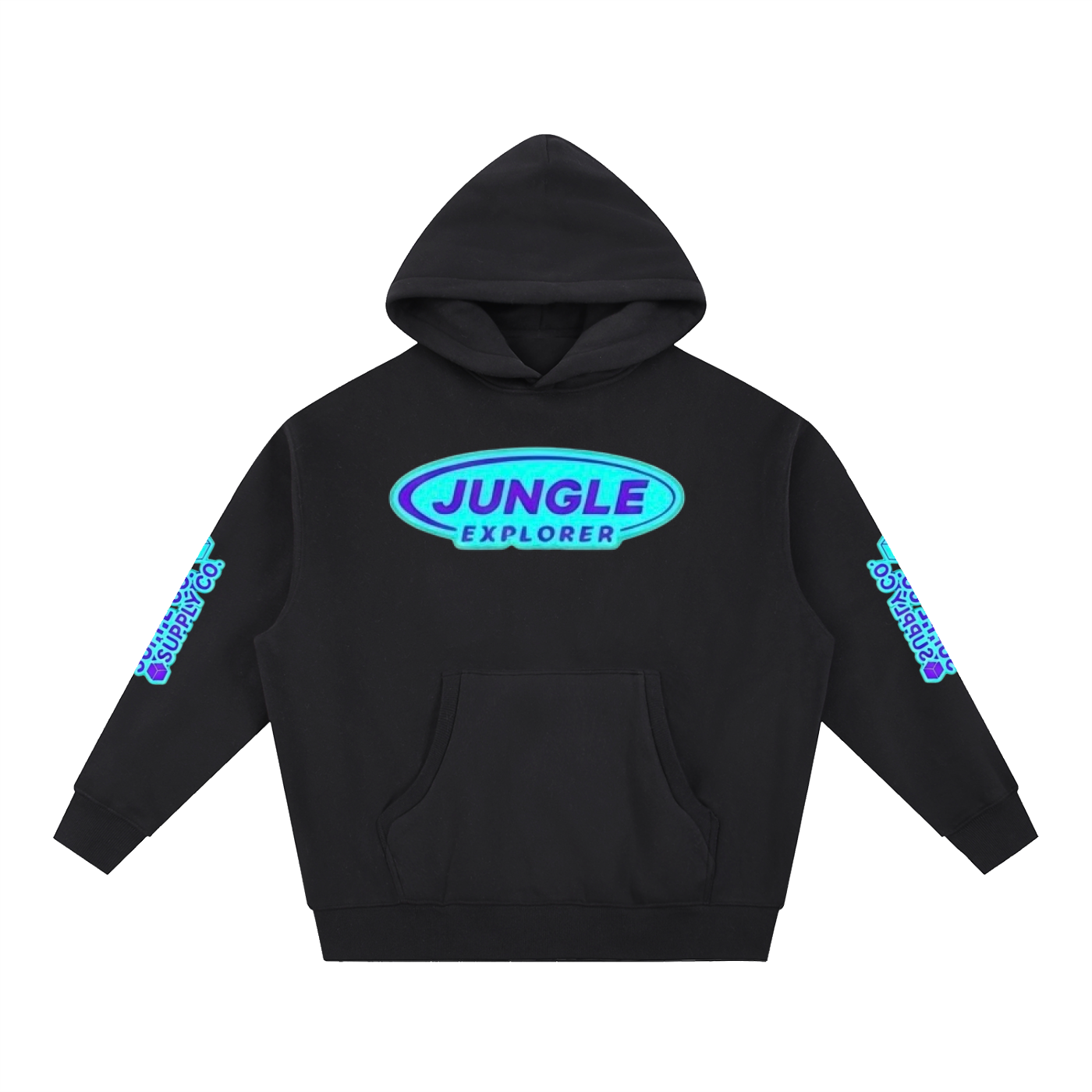 Essential Oversized Boxy Fit Fleece Hoodie