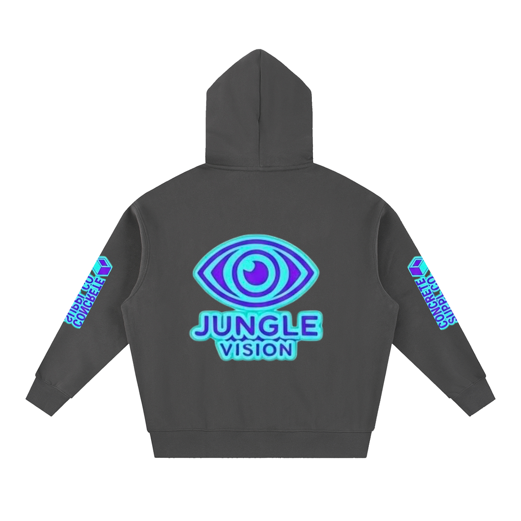 Essential Oversized Boxy Fit Fleece Hoodie