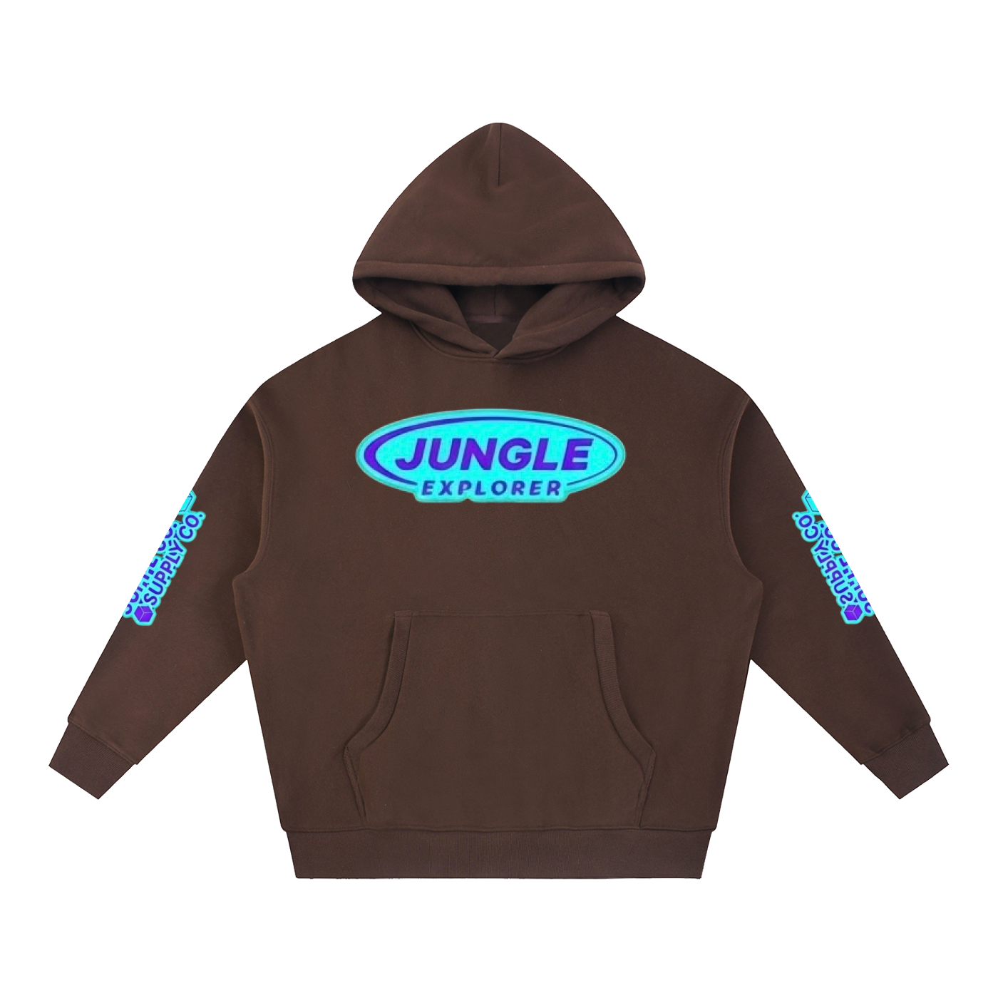 Essential Oversized Boxy Fit Fleece Hoodie
