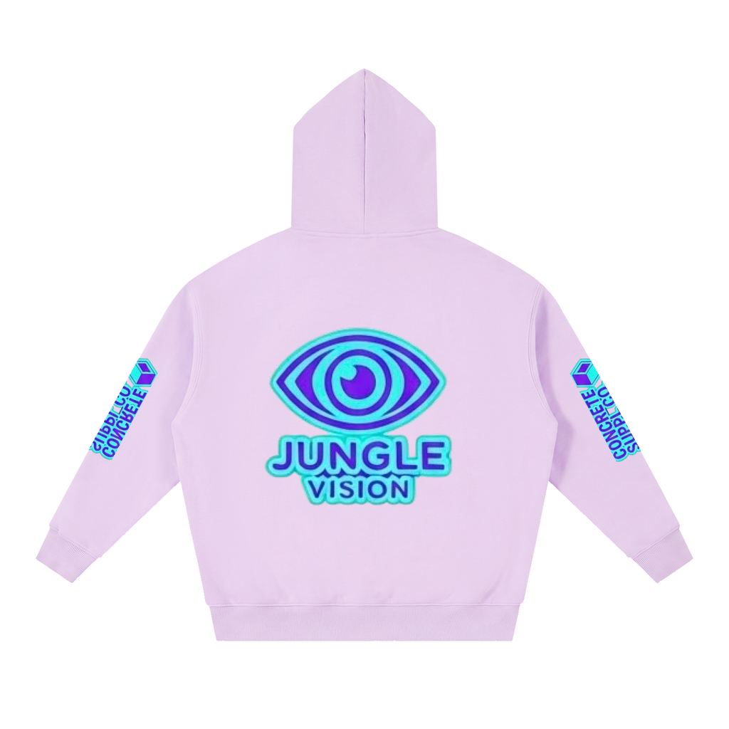 Essential Oversized Boxy Fit Fleece Hoodie