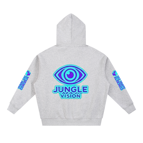 Essential Oversized Boxy Fit Fleece Hoodie