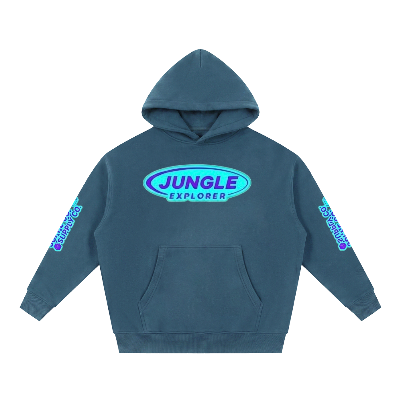 Essential Oversized Boxy Fit Fleece Hoodie
