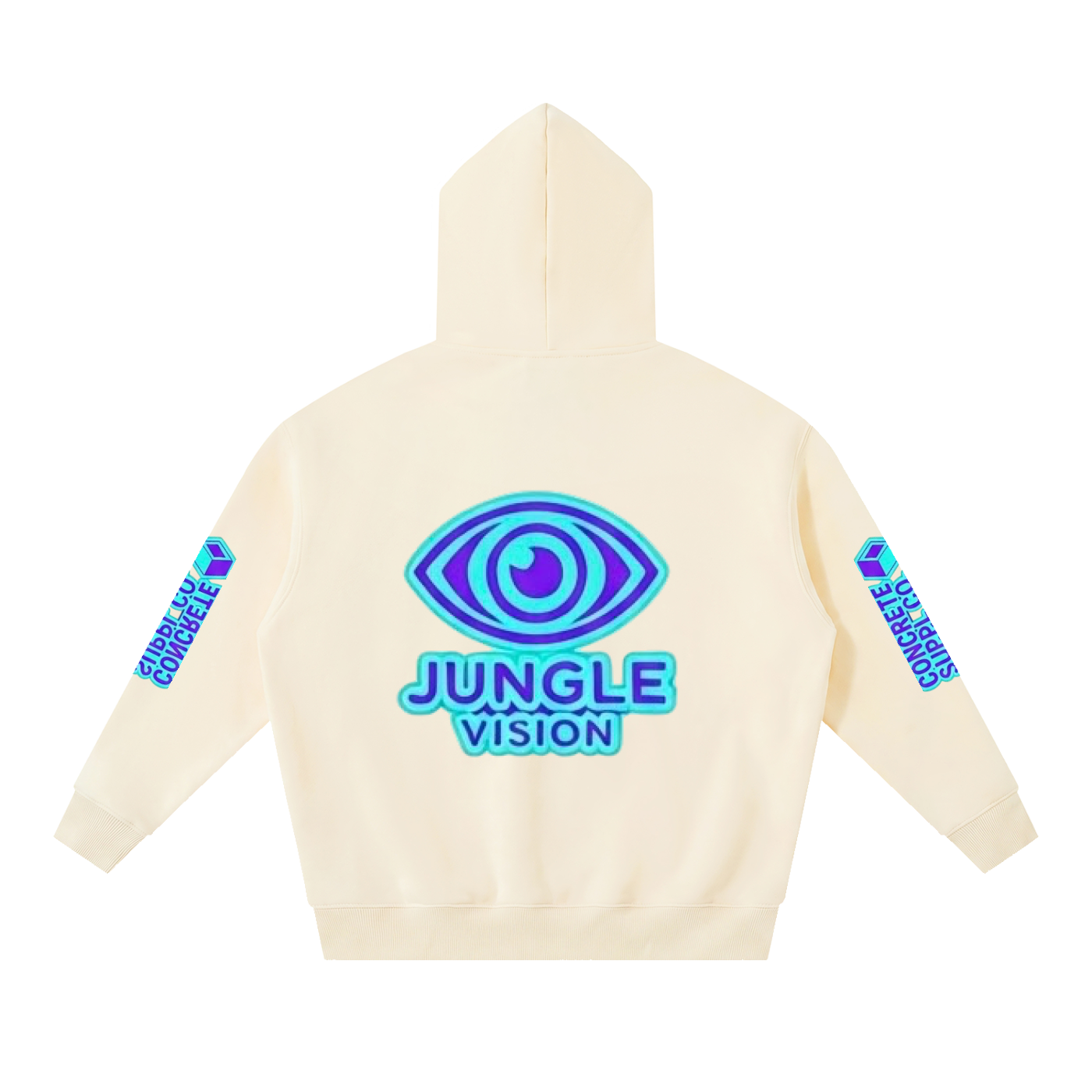 Essential Oversized Boxy Fit Fleece Hoodie