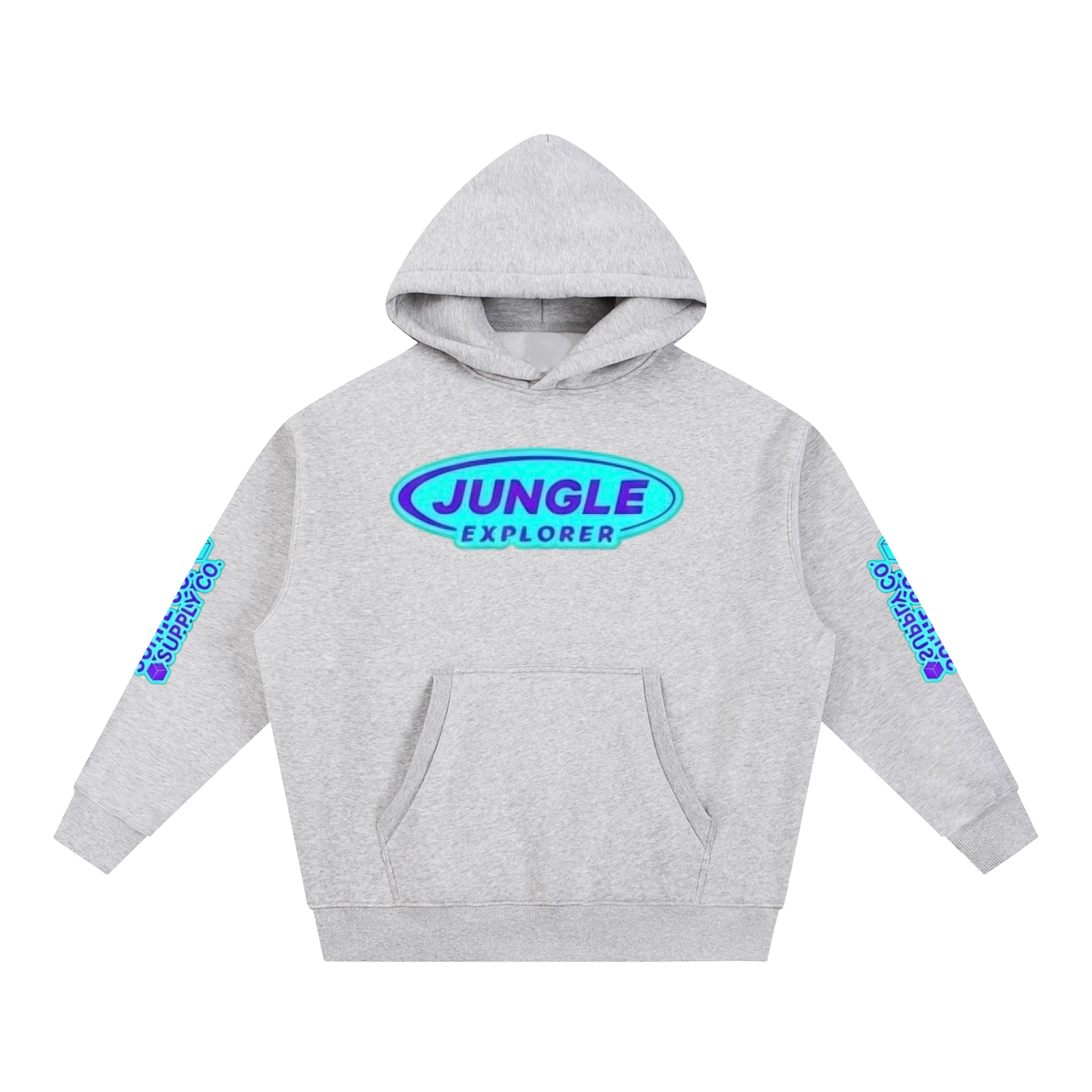 Essential Oversized Boxy Fit Fleece Hoodie