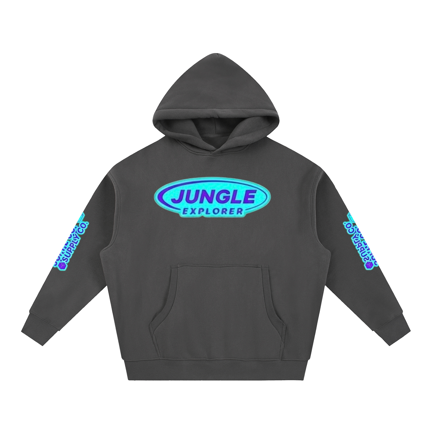 Essential Oversized Boxy Fit Fleece Hoodie