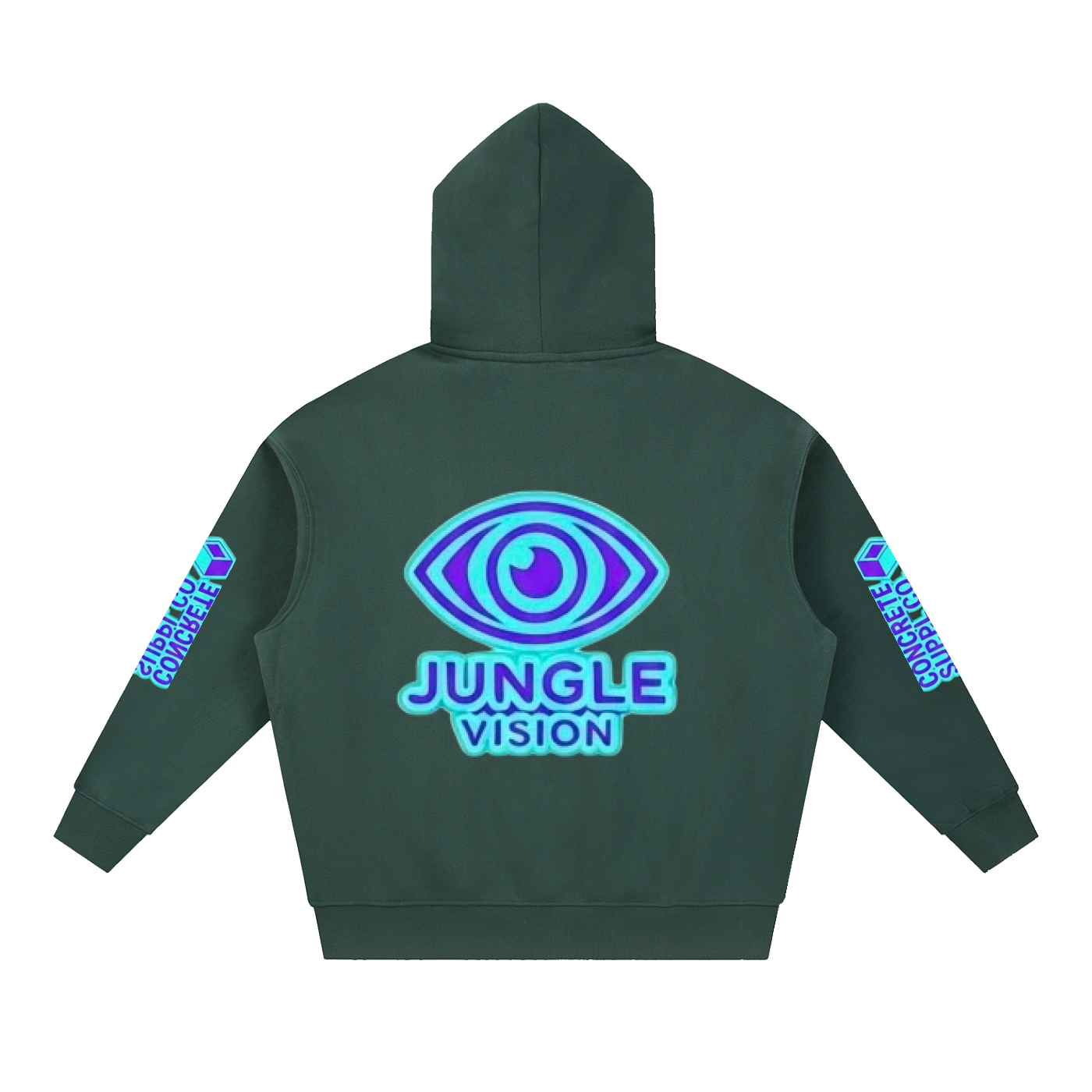 Essential Oversized Boxy Fit Fleece Hoodie