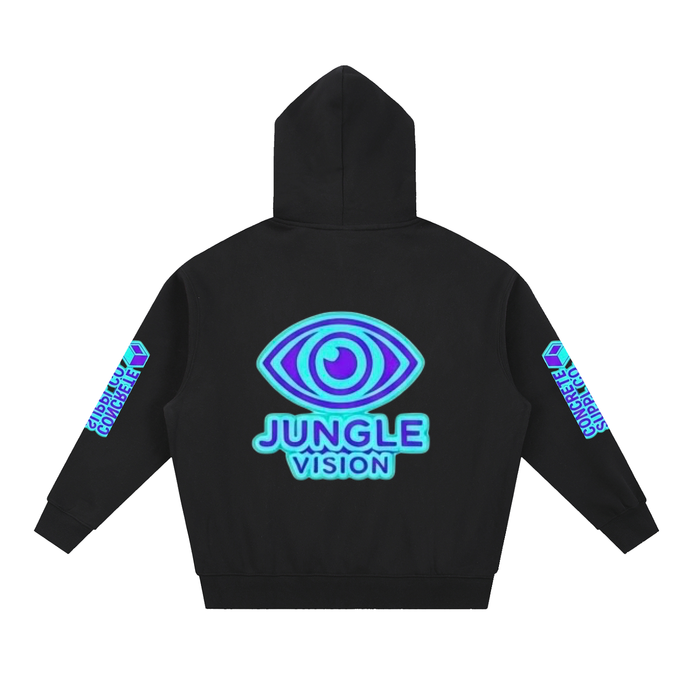 Essential Oversized Boxy Fit Fleece Hoodie